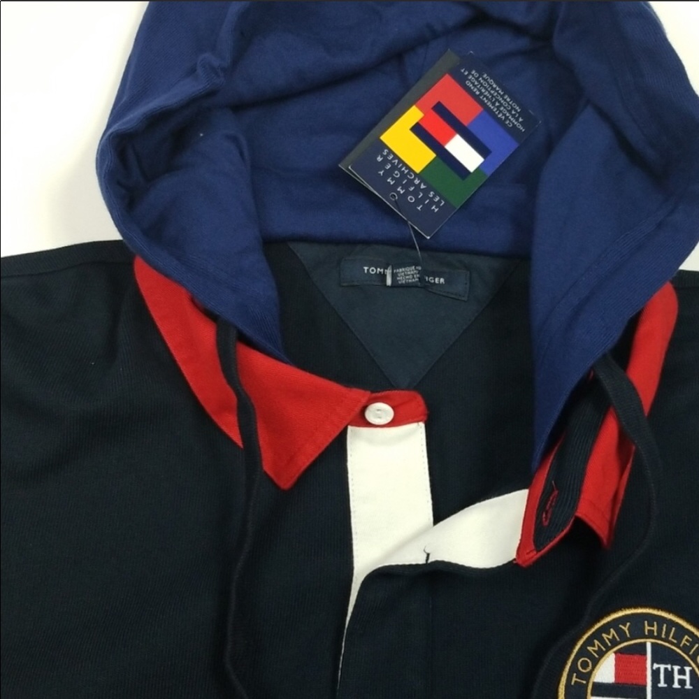 Tommy Hilfiger Collard Hoodie - Picture 5 of 6